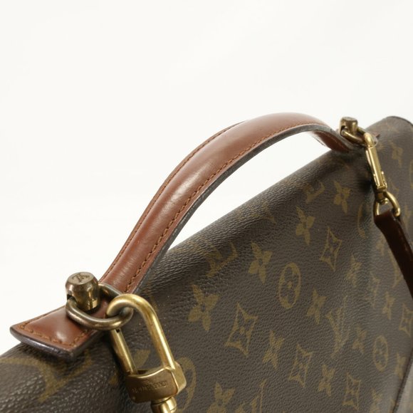 Louis Vuitton Monogram Porte Document Bandouliere M53338 Bag Shoulder Men's - Picture 6 of 16